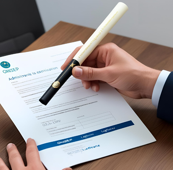 signature d’un document administratif – réussir le concours d’éducateur spécialisé